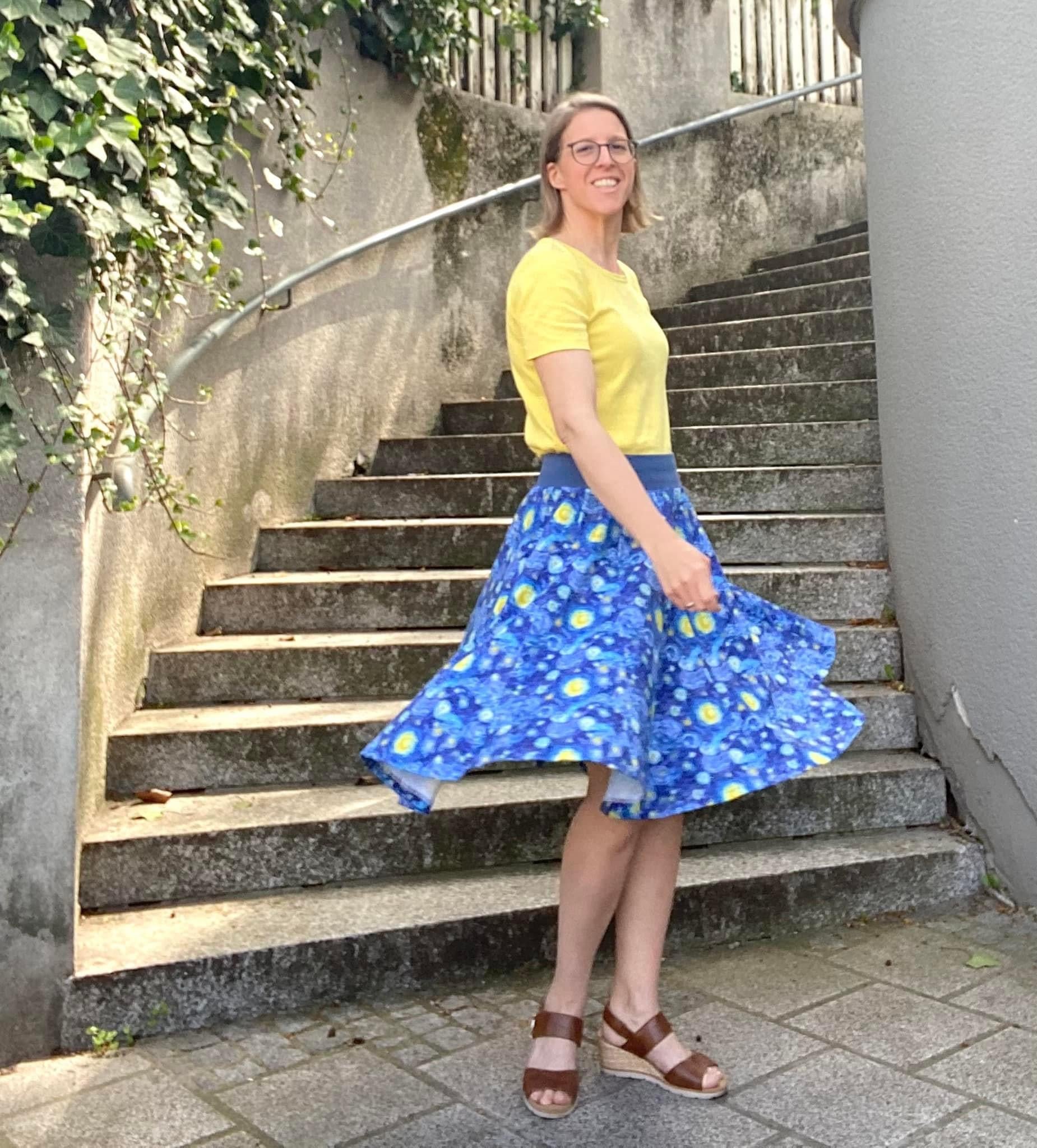 Schnittmuster Amara Tellerrock