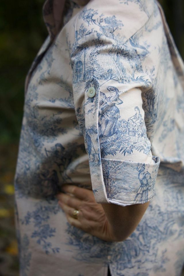 Chemise Ariane coupe avec fermeture polo