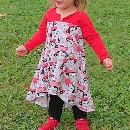 GingerMini children's dress pattern