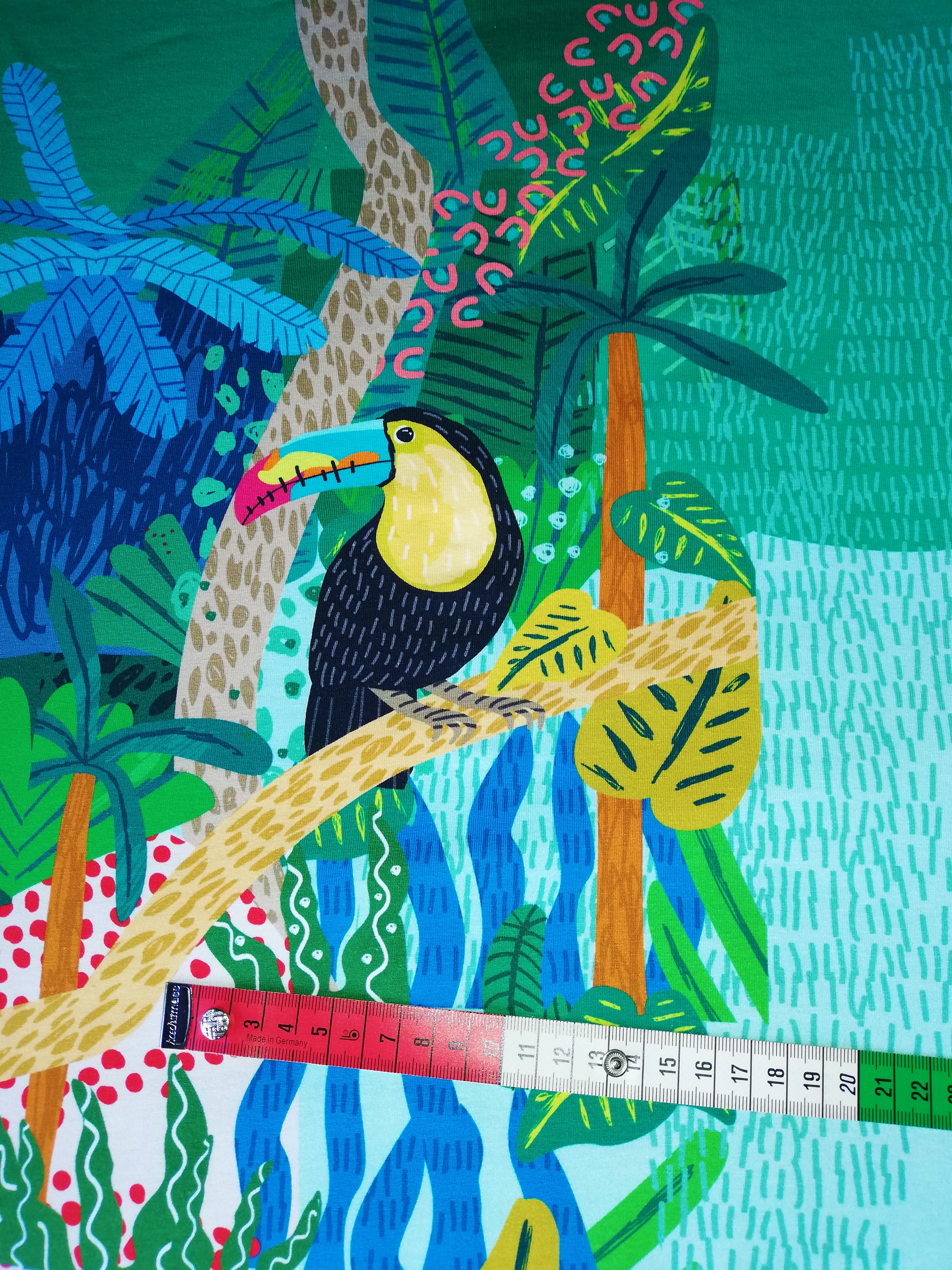 Children's Stenzo Panel Jungle Animals