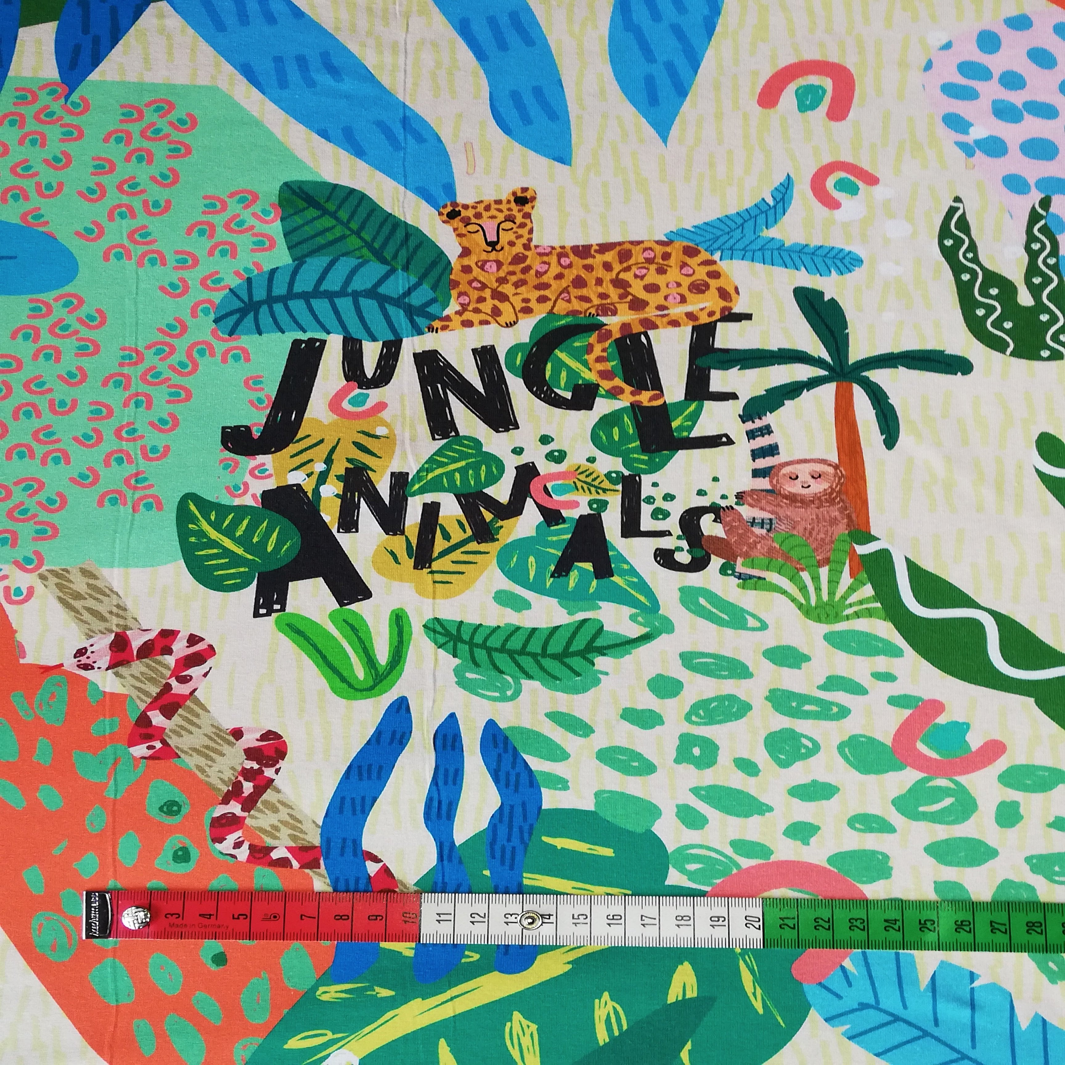 Children's Stenzo Panel Jungle Animals