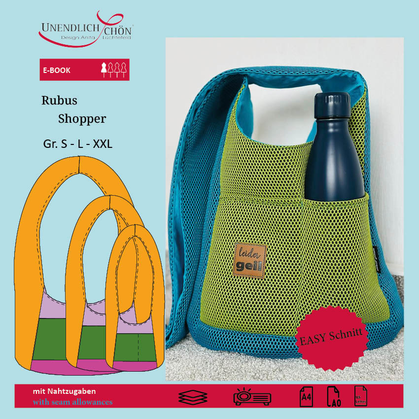 Schnittmuster Tasche Rubus