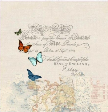 Kissen-Panel von Stenzo ''Bird Meeting''