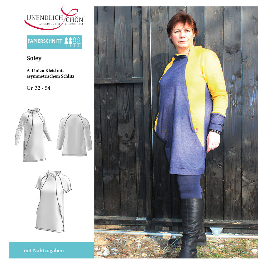 Robe tunique trapèze Soley