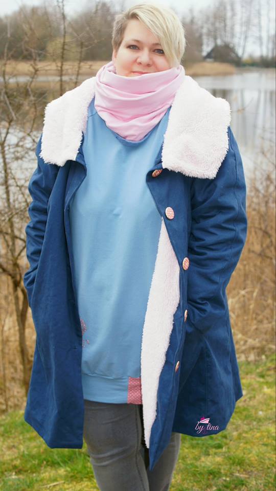 Ivey Raglan Coat Sewing Pattern