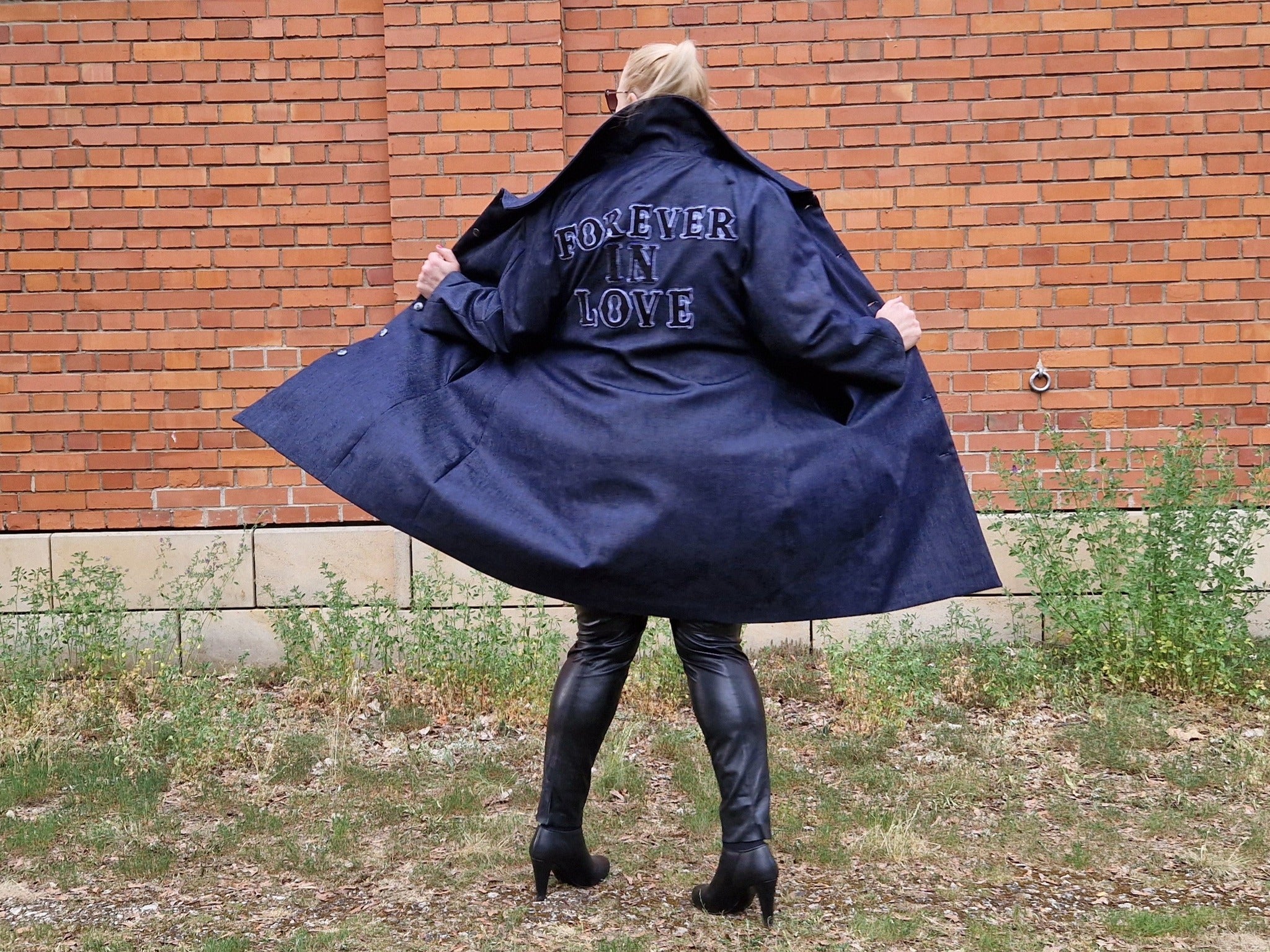 Ivey Raglan Coat Sewing Pattern