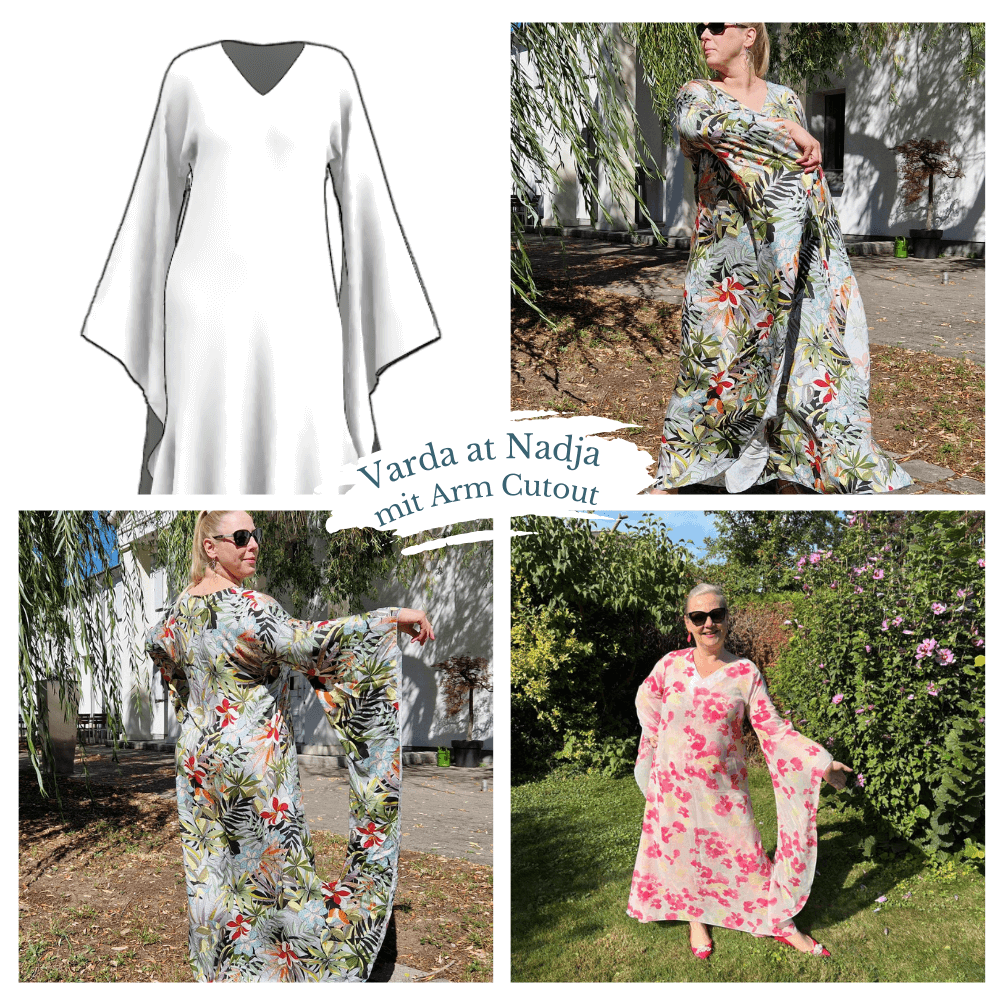 Schnittmuster Varda at Nadja Kaftan