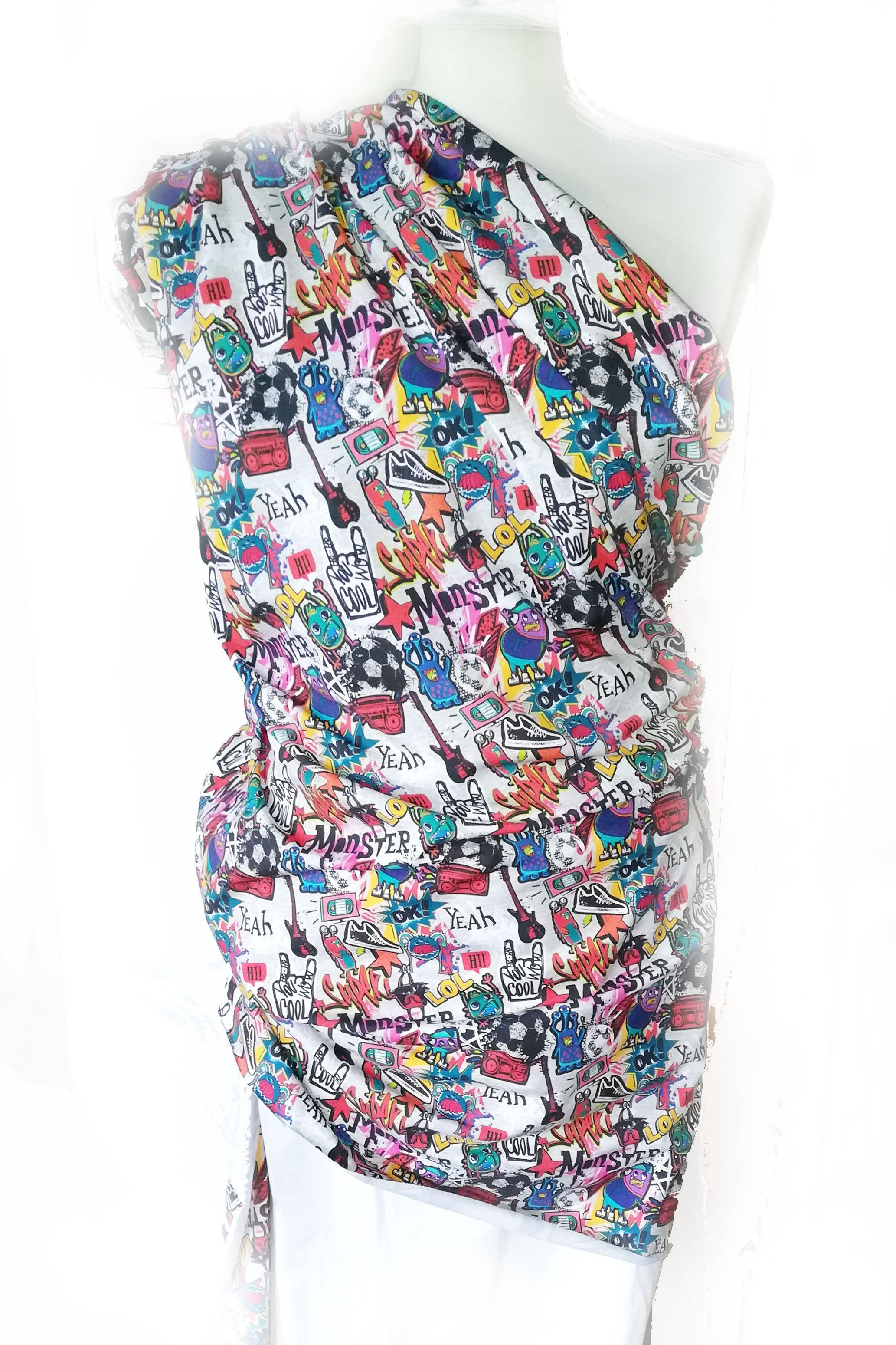 Comic Monster Baumwolljersey