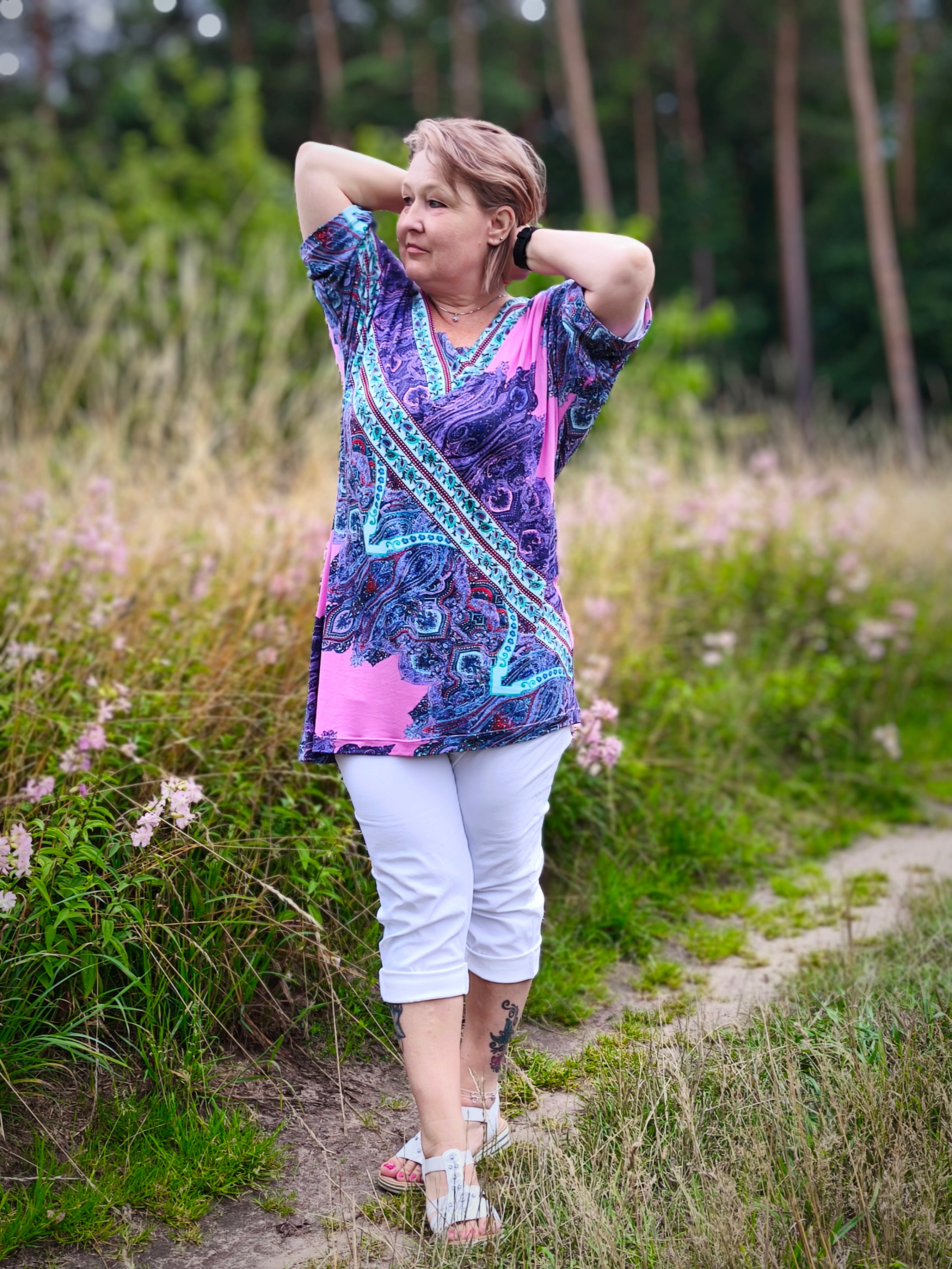 Schnittmuster Varda Patchwork Oberteil