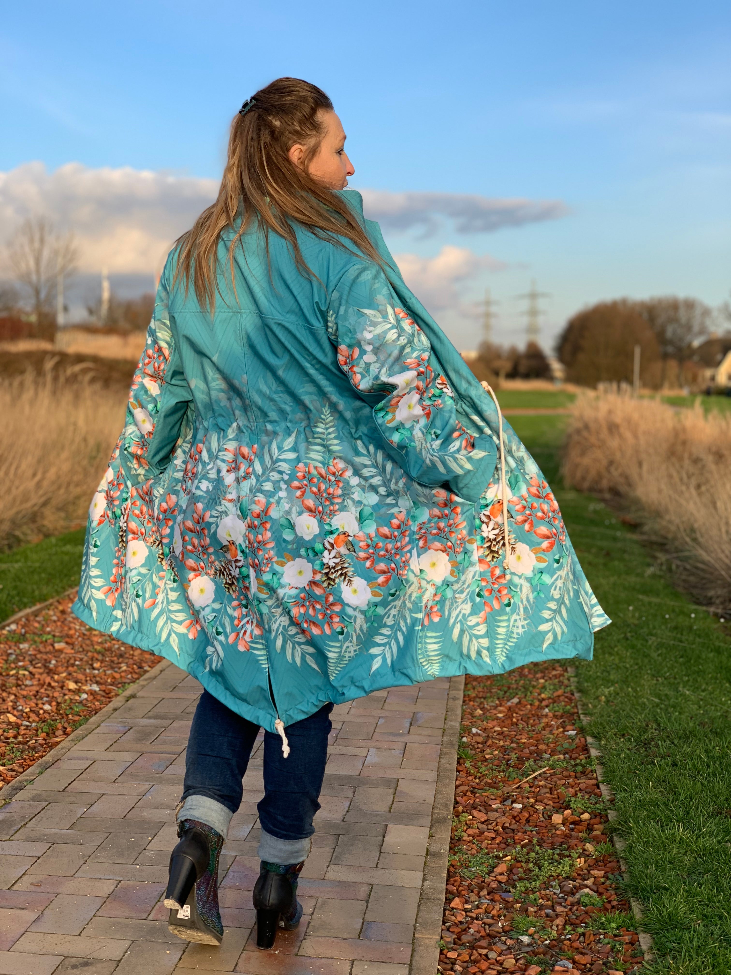 Parka coupe Nicandra