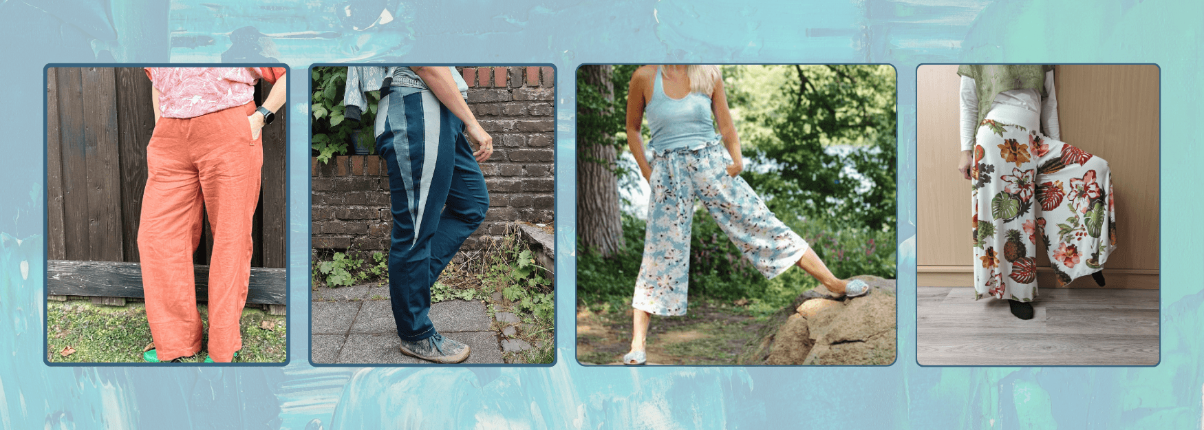 Hose nähen: Einstieg in bequeme Hosen mit Gummibund