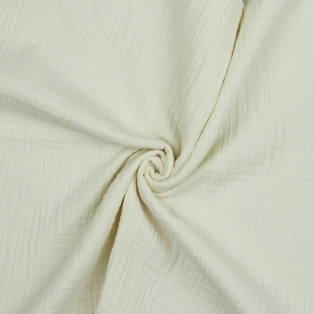 Fine Cotton Double Muslin Uni 