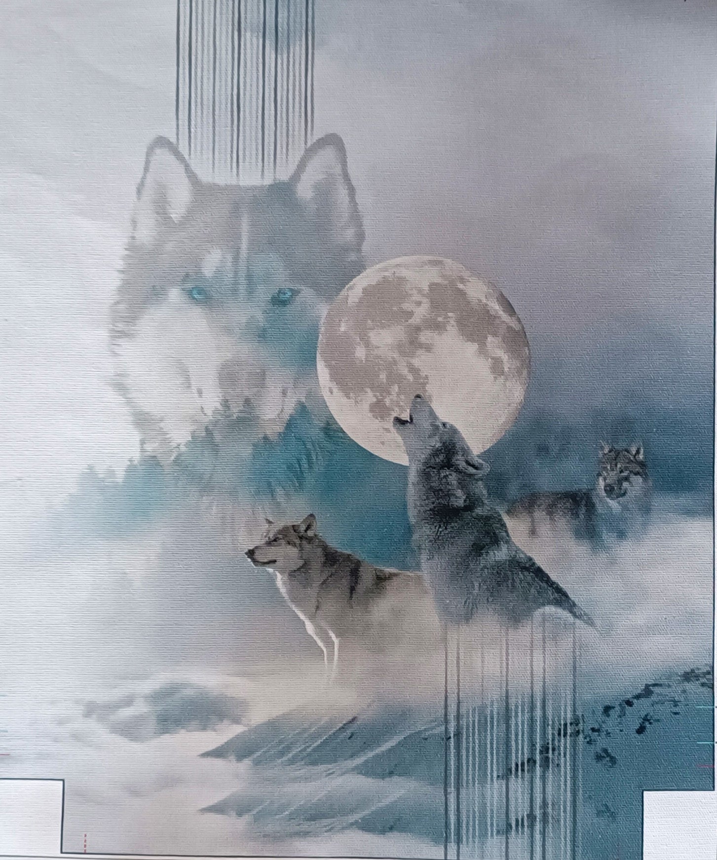 Panneau du sac de sport de Wolf