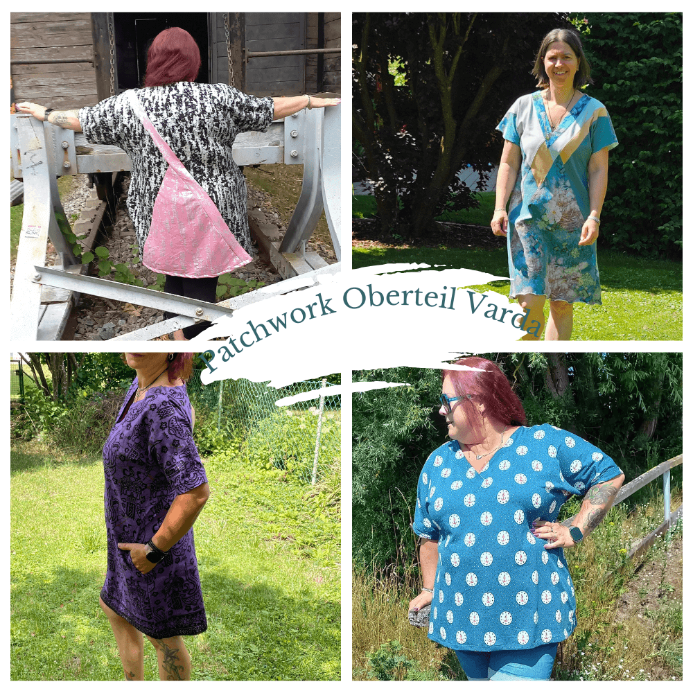 Varda Patchwork Top Sewing Pattern