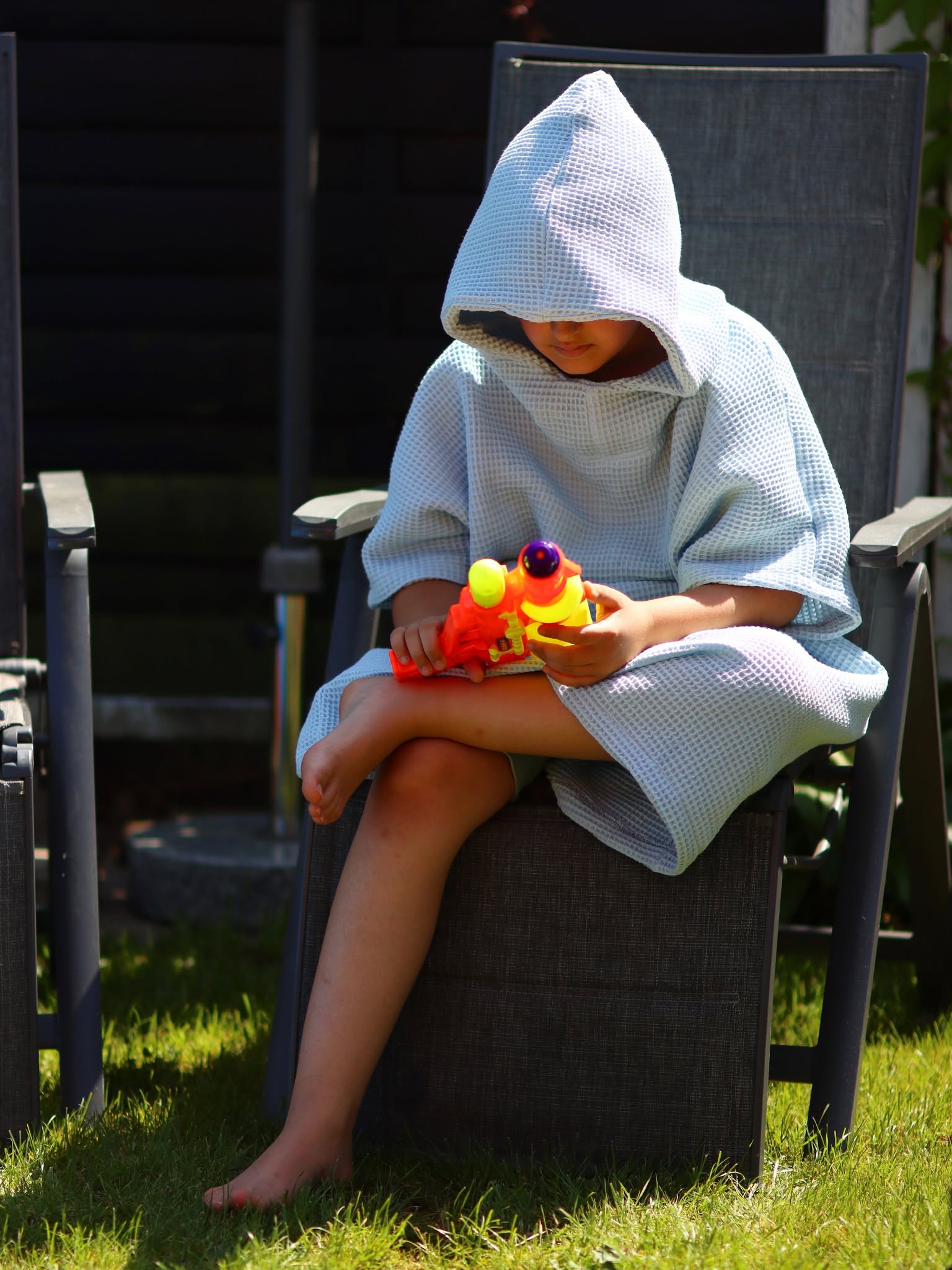 Schnittmuster Badeponcho HOSTA – kuscheliger Badeponcho für Kinder & Erwachsene