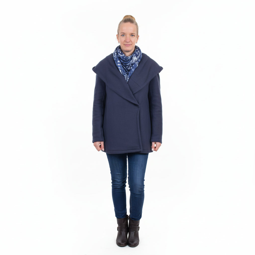 Schnittmuster Scilla Outdoor Jacke mit angeschnittener Kapuze