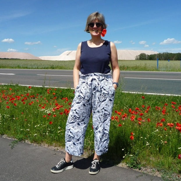 Pantalon culotte coupe Pansy