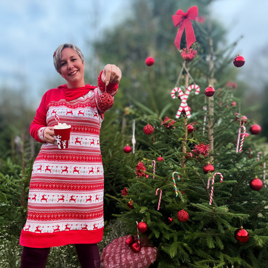 Schnittmuster Alea Asymmetrisches kuscheliges Winteroberteil