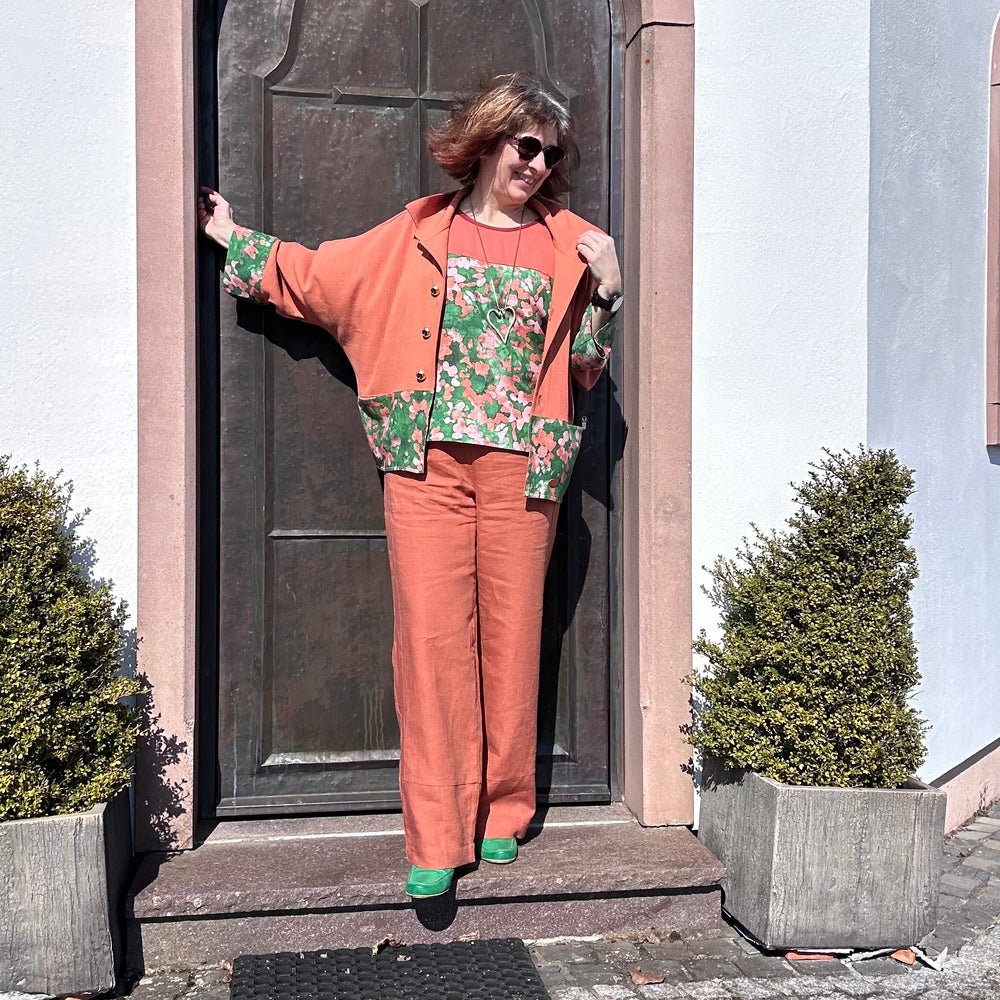Sommerjacke Heide kombiniert mit Alltagsoutfit