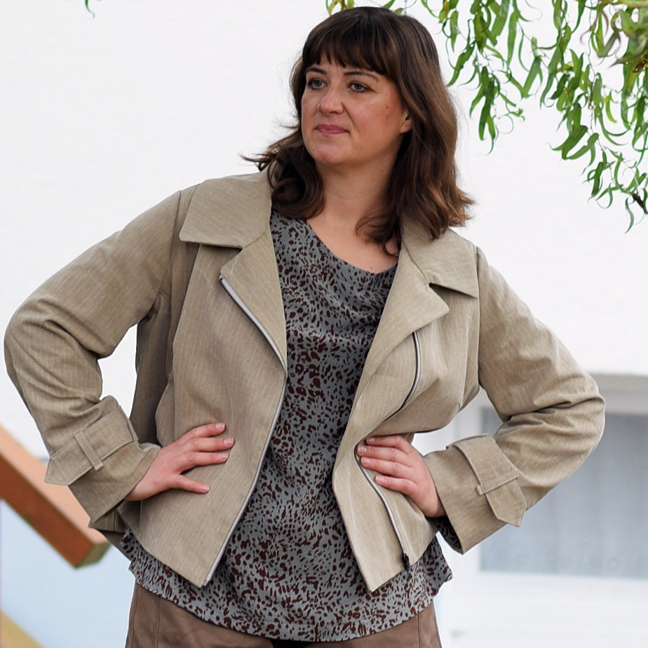 Pattern Quendel short jacket for women