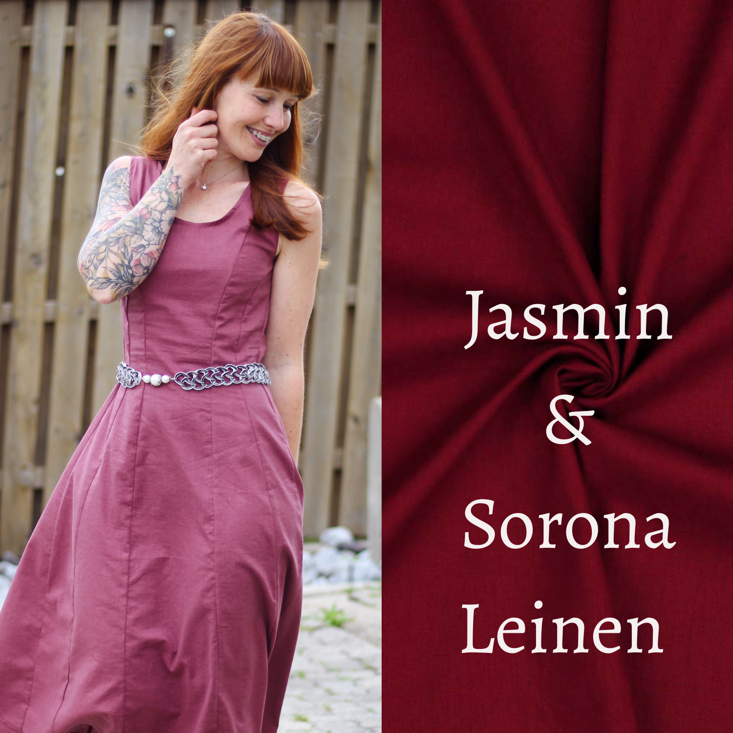 Schnittmuster Jasmin & Sorona Leinen – dein perfektes Näh-Duo