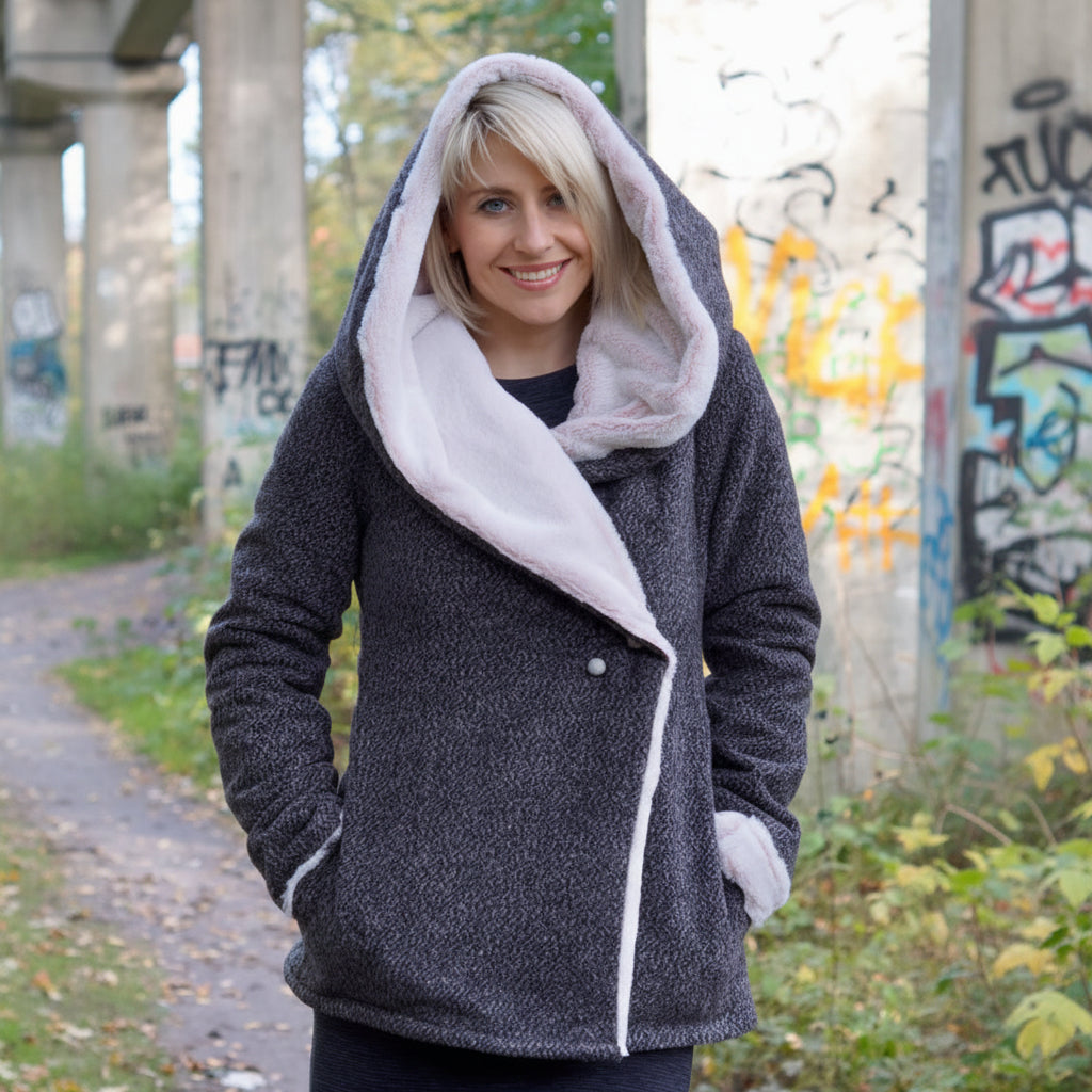 Schnittmuster Scilla Outdoor Jacke mit angeschnittener Kapuze