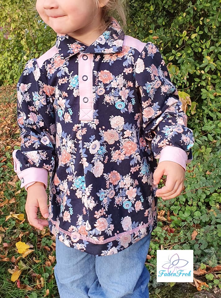 ArianeMini shirt-blouse children's sewing pattern