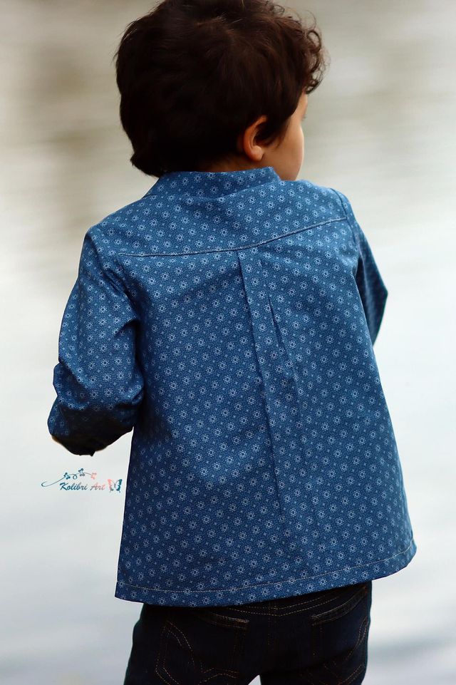 ArianeMini shirt-blouse children's sewing pattern