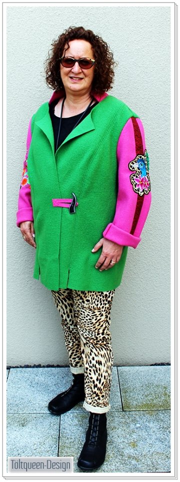 Manolya short blazer pattern