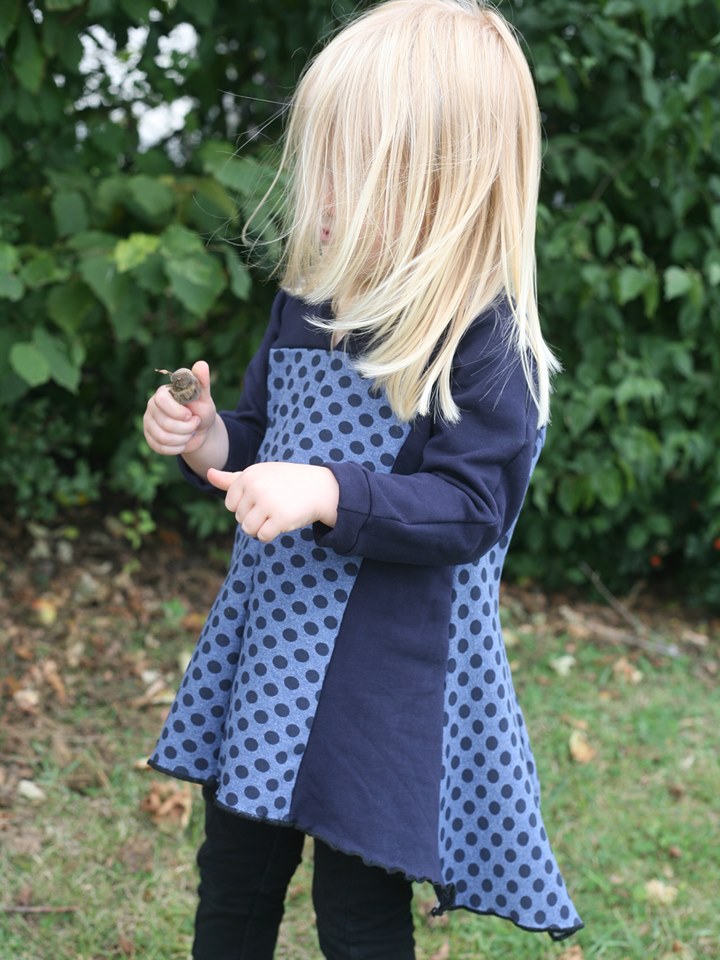 Patron de robe raglan mère-enfant gingembre