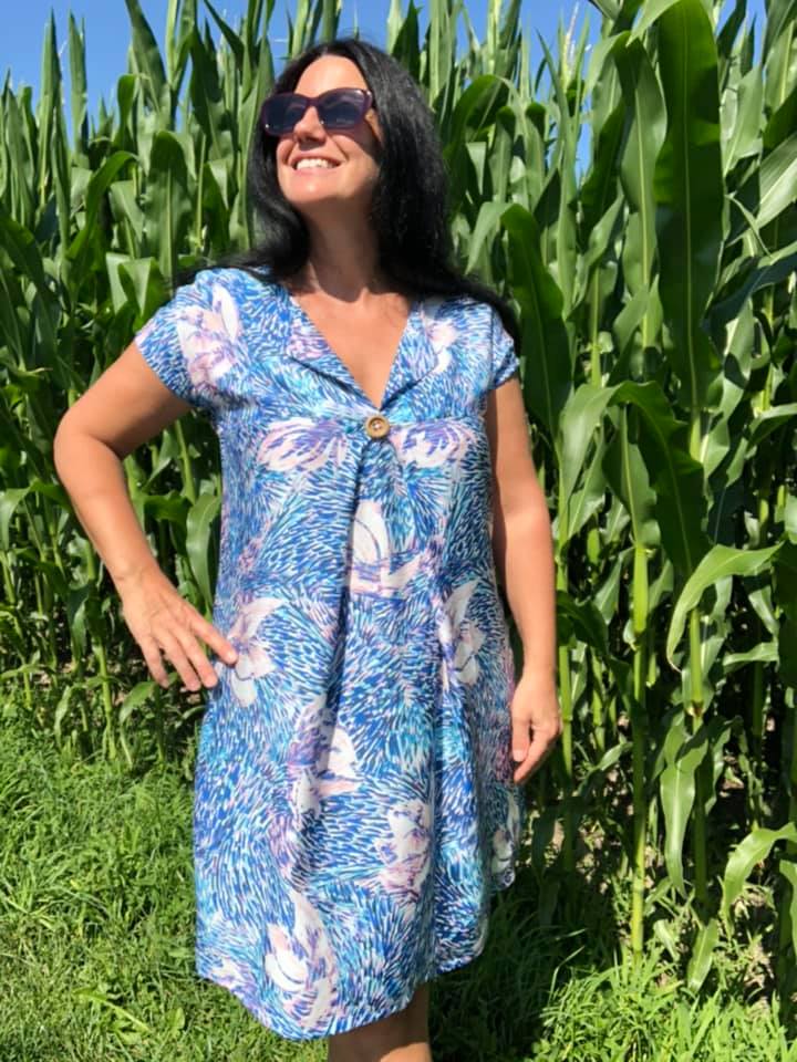 Petunia Kimono Dress Pattern