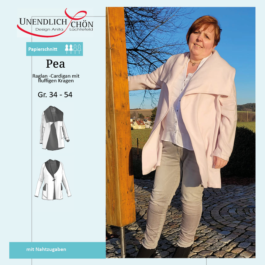 Pea Cardigan Schnittmuster