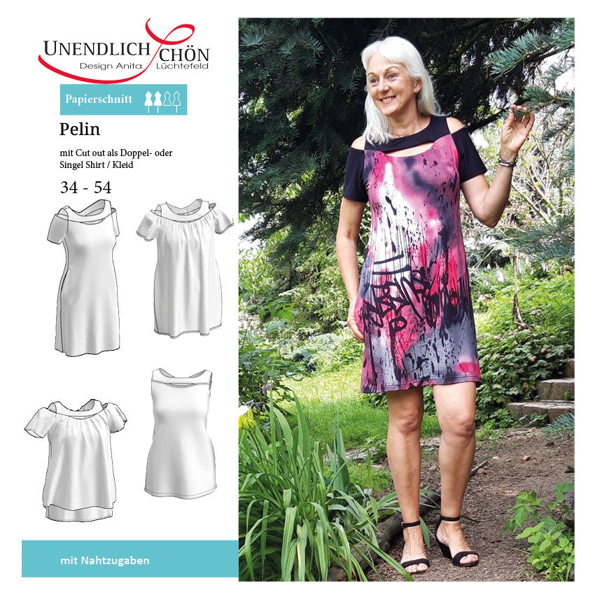 Schnittmuster Pelin Oberteil mit Cut out