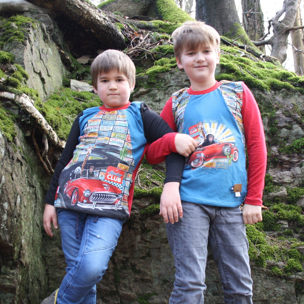 Genähte Kinderkleidung aus Stenzo Panel