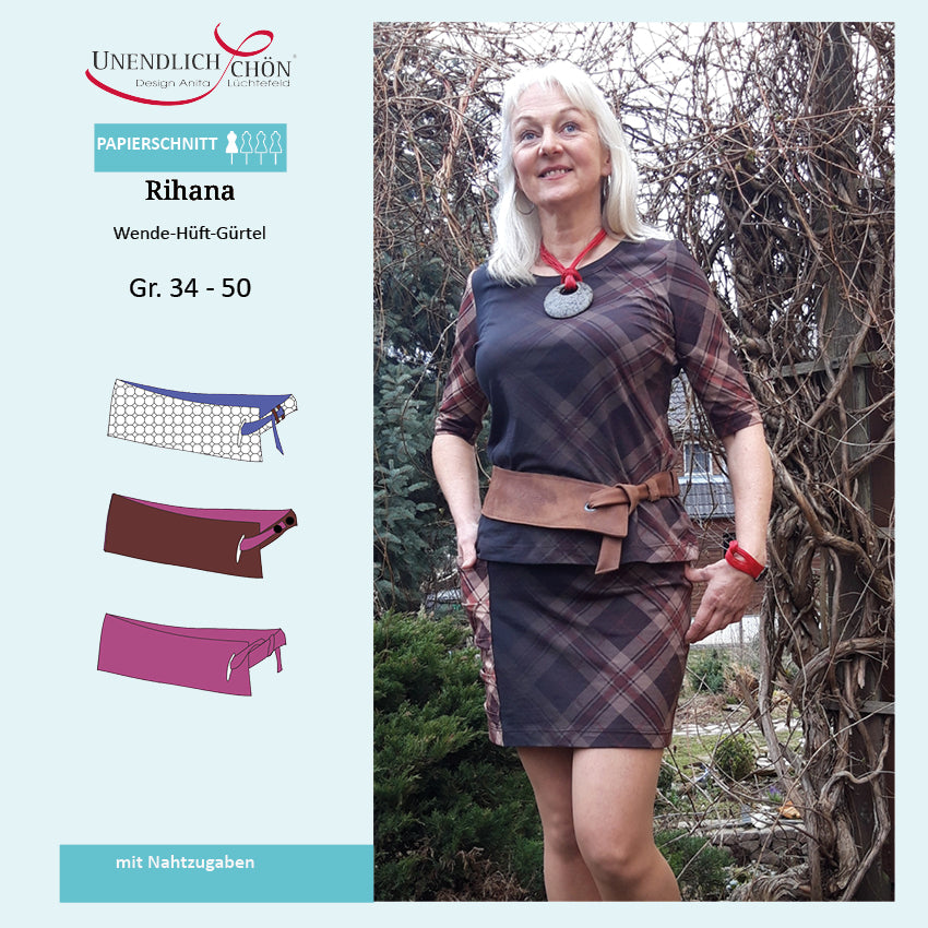 Rihana Reversible Hip Belt Cut