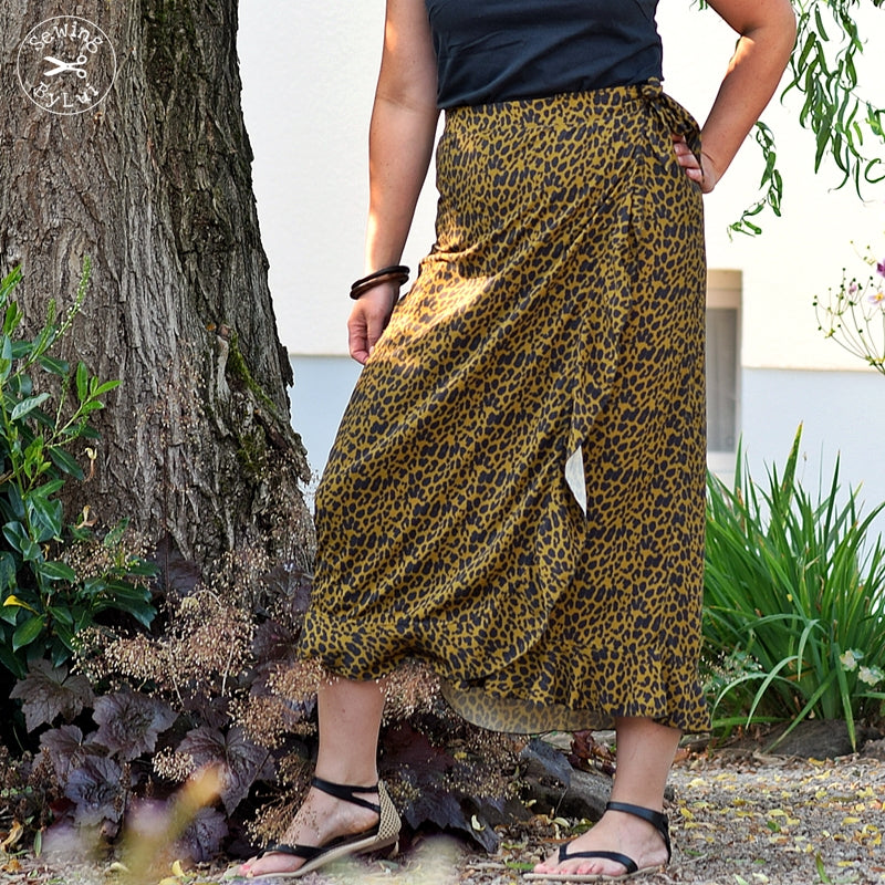 Yucca wrap skirt pattern