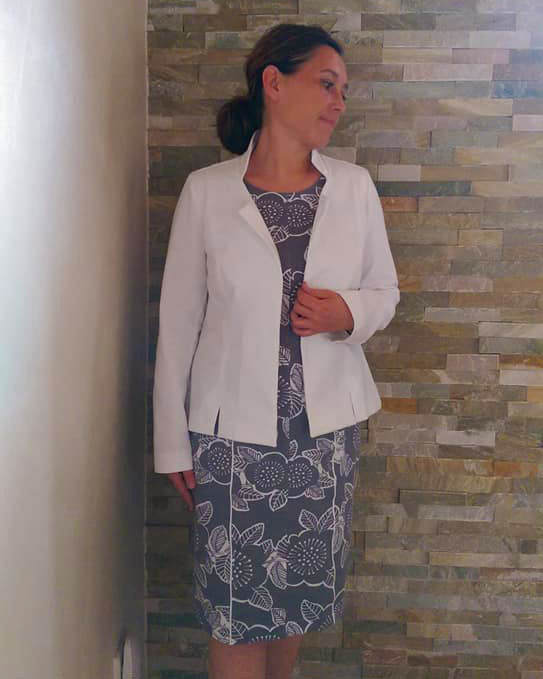 Manolya short blazer pattern