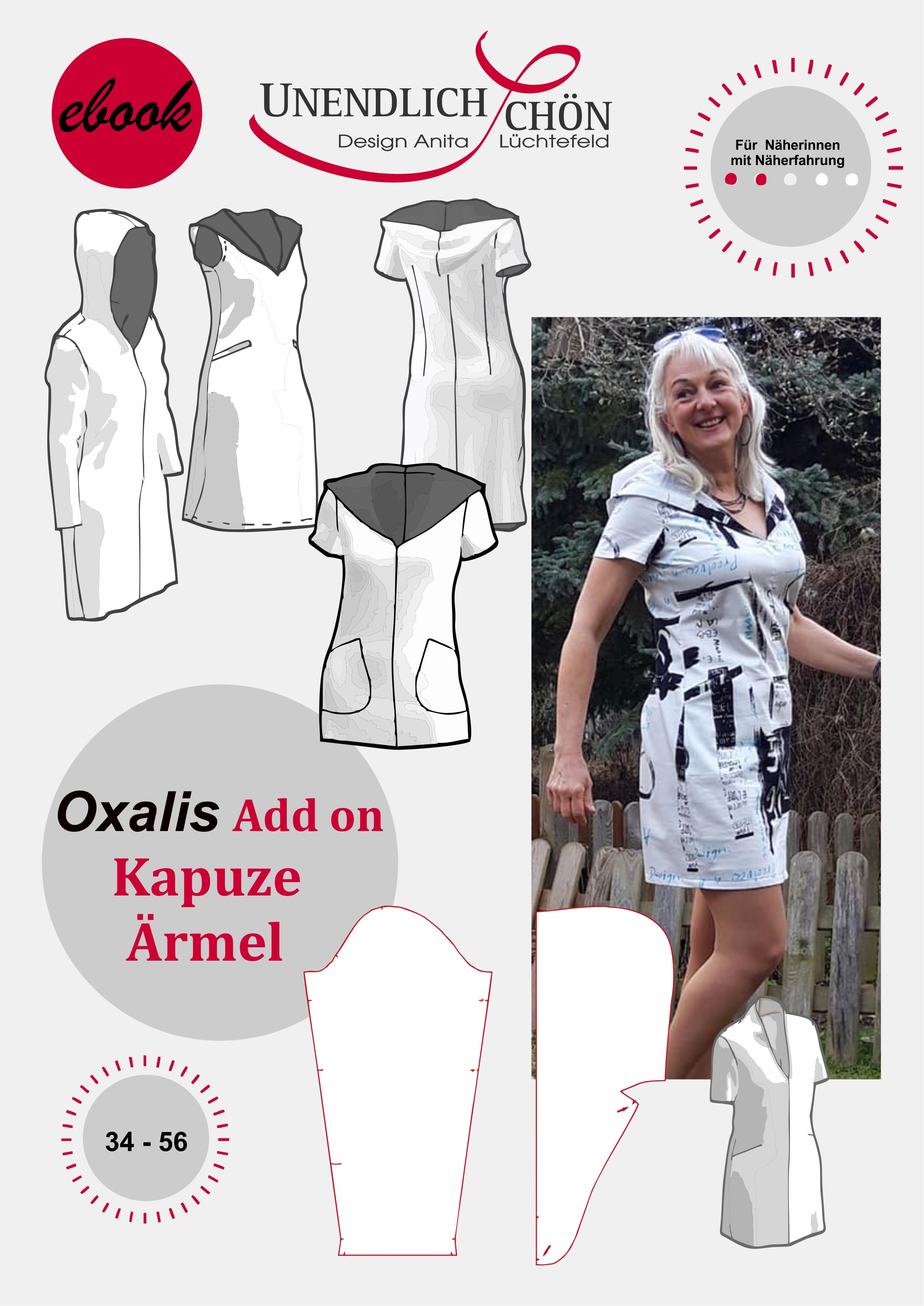 Oxalis Add On Hood &amp; Sleeves