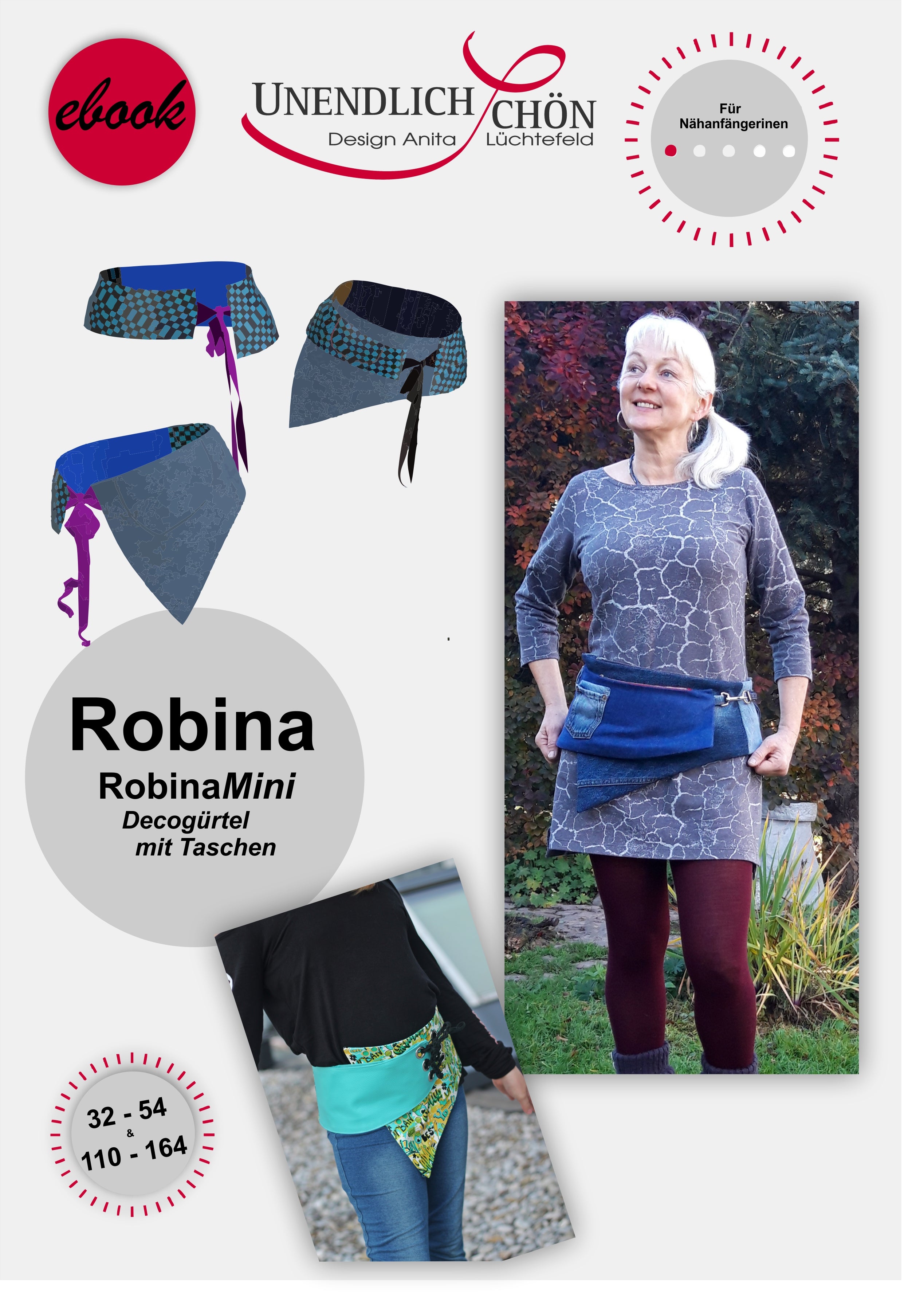 Robina  Deco Gürteltaschen Schnitt