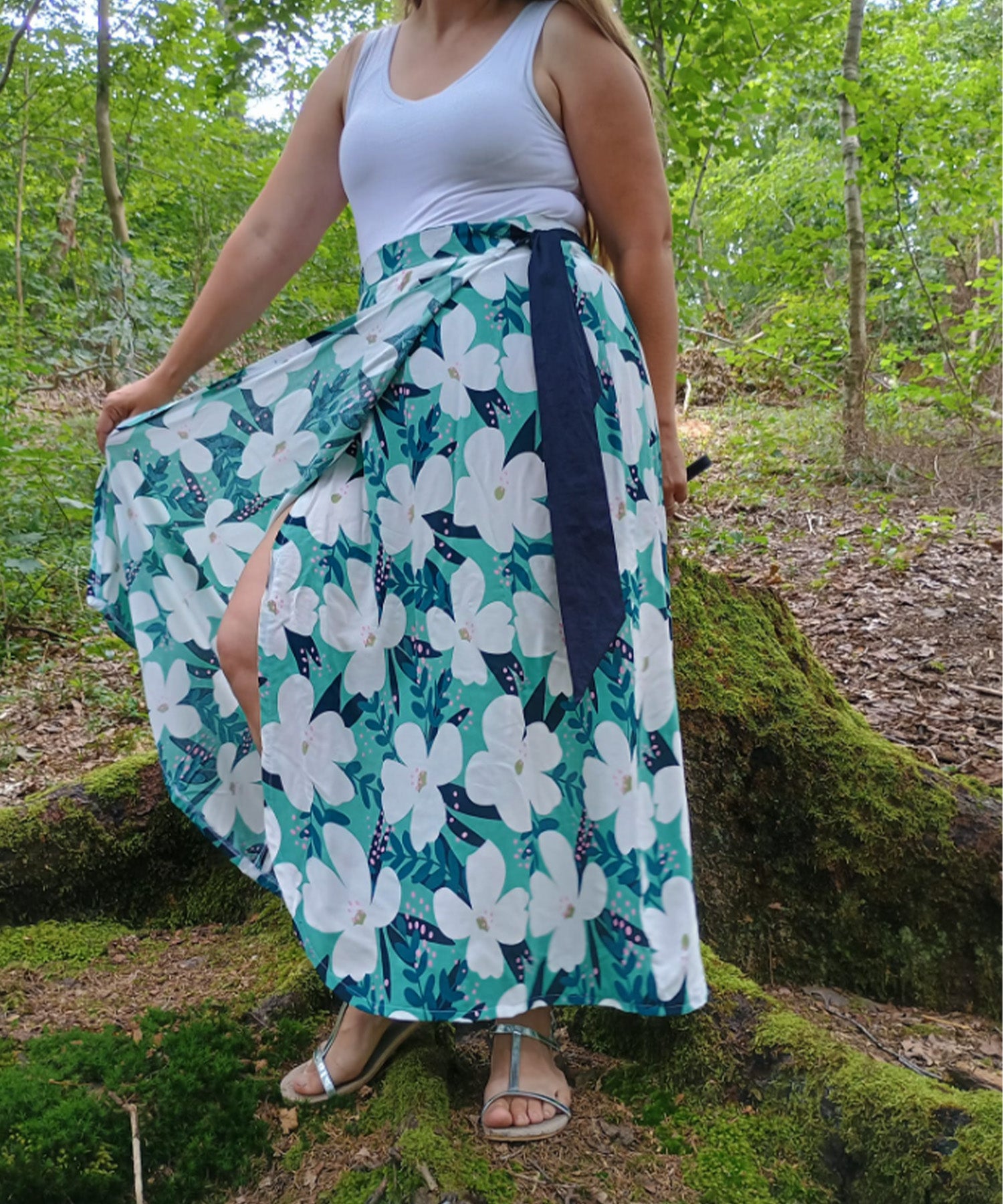 Yucca wrap skirt pattern