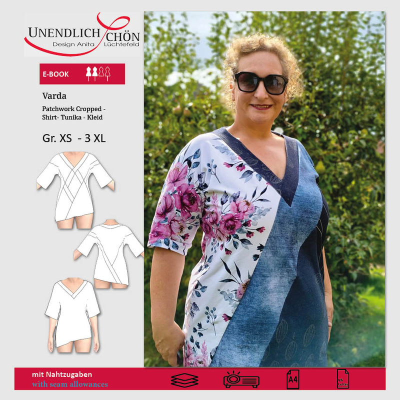 Schnittmuster Kleid Varda von Anita Luechtefeld