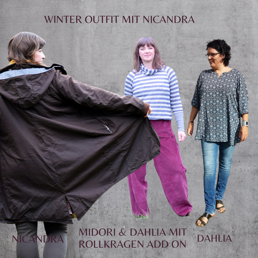 Das Winter Outfit aus "Nicandra", "Dahlia & Add On", "Midori"