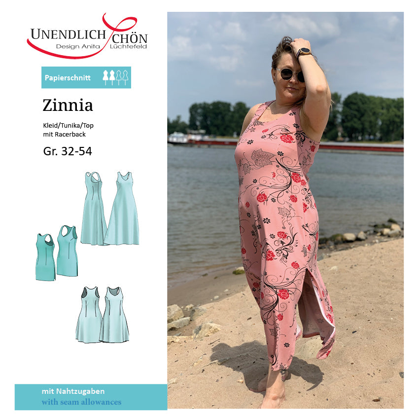 Zinnia Raceback Dress Pattern