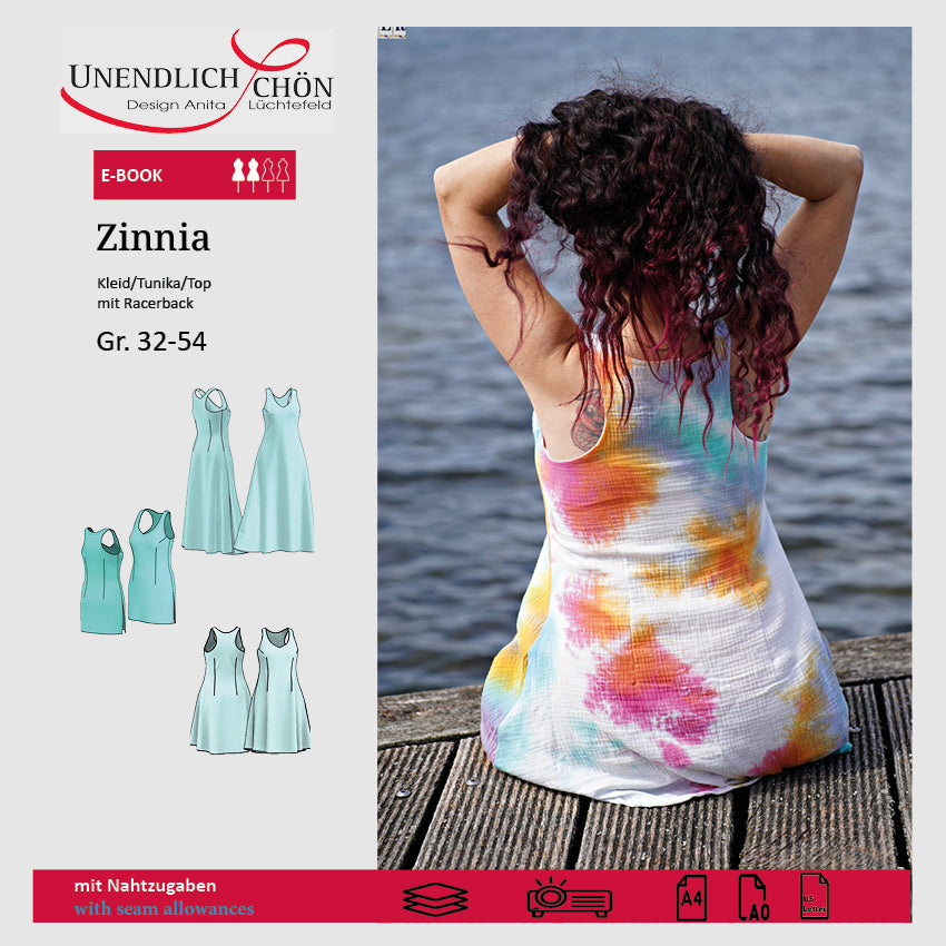 Zinnia Raceback Dress Pattern