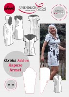 Oxalis Add on Kapuze und Ärmel von 34 - 56