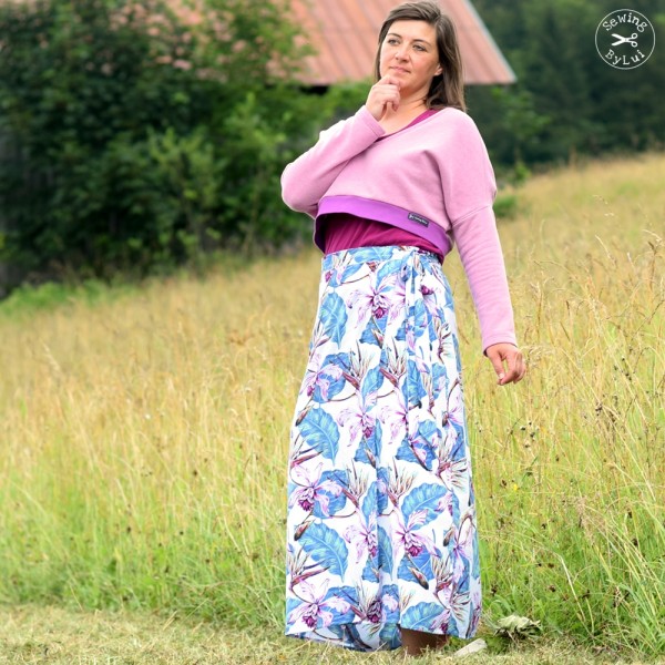 Yucca wrap skirt pattern